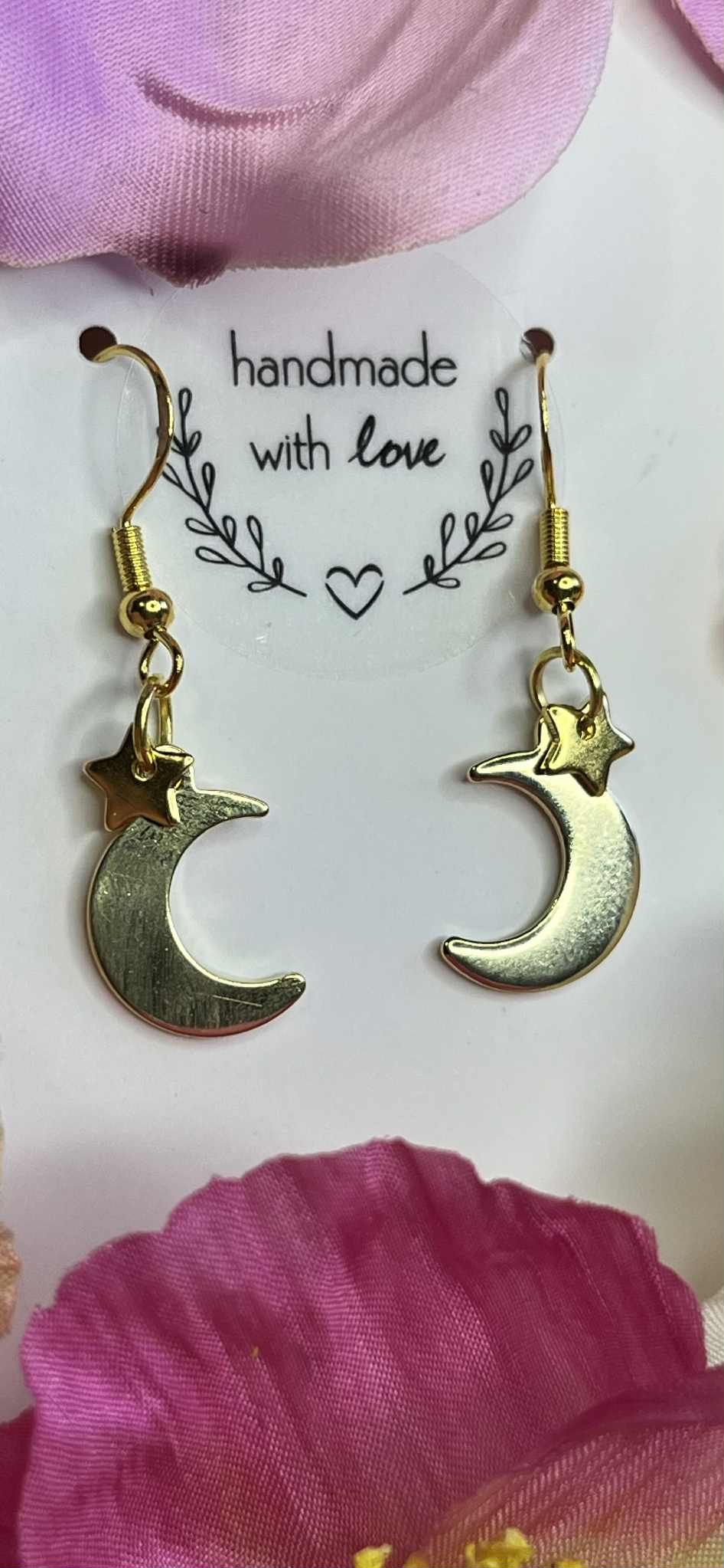Moon and Stars Earrings