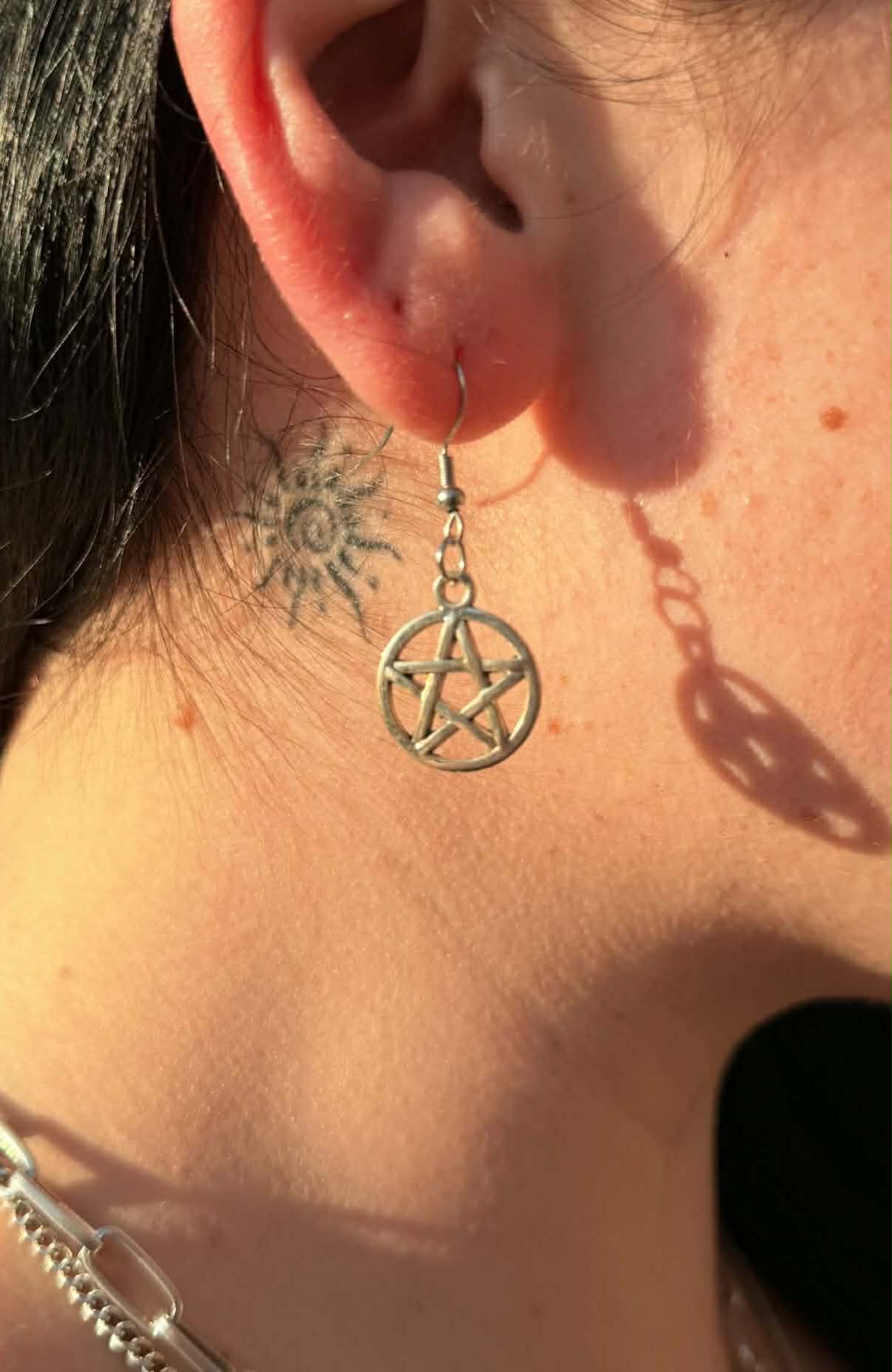 Pentagram Earrings