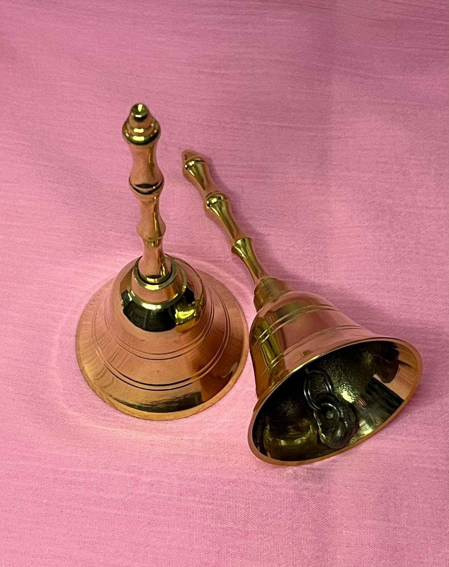 Gold brass Altar bell