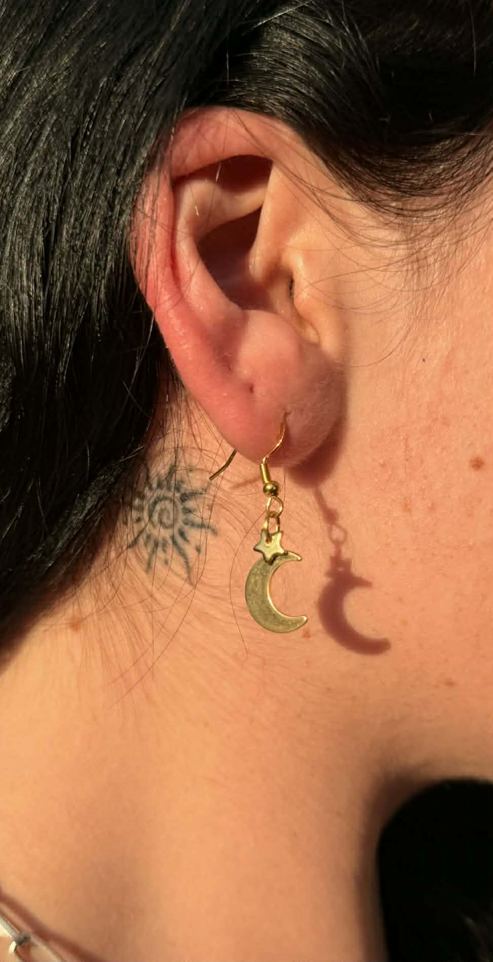 Moon and Stars Earrings
